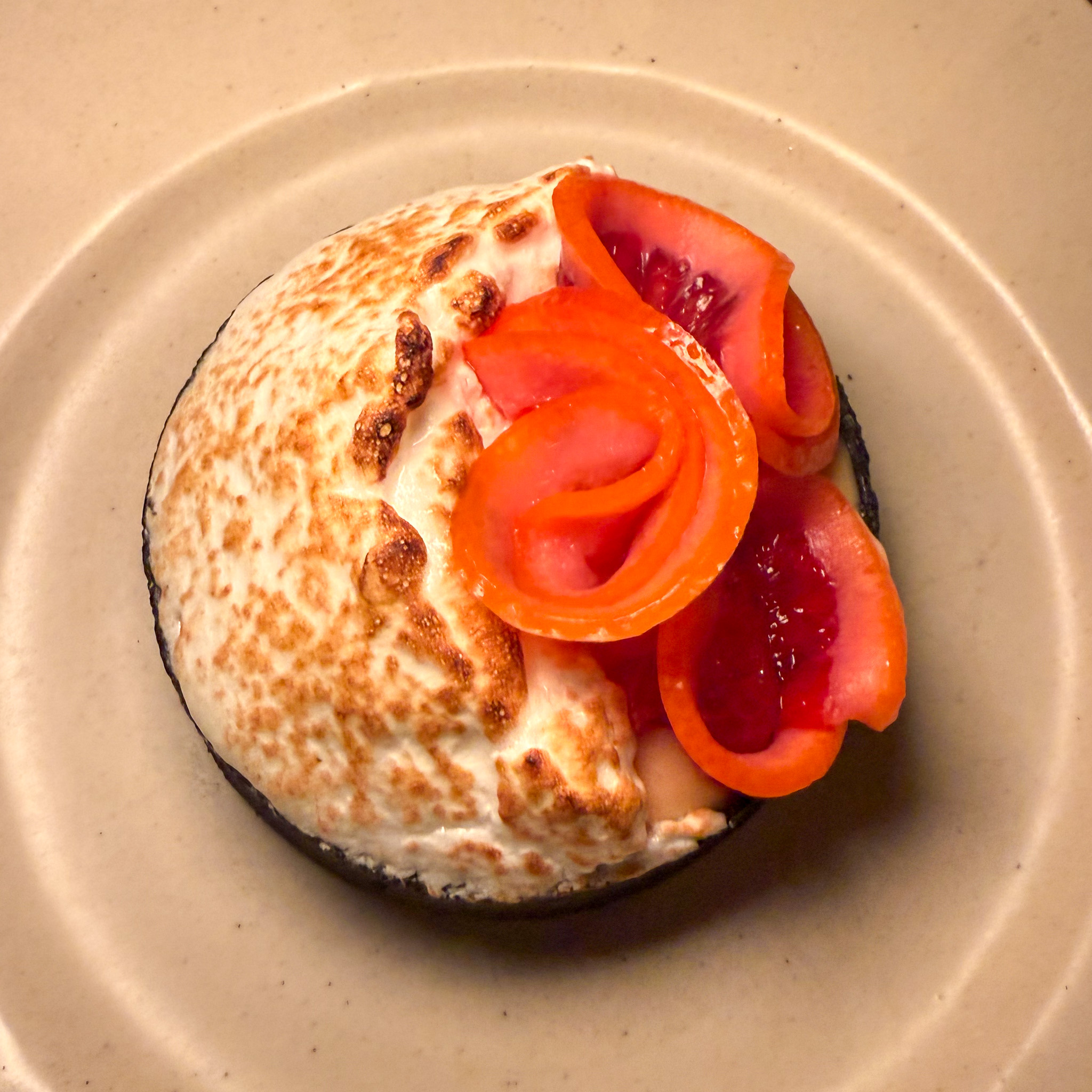 Blood orange tart at Orson, Saint-Germain, Paris