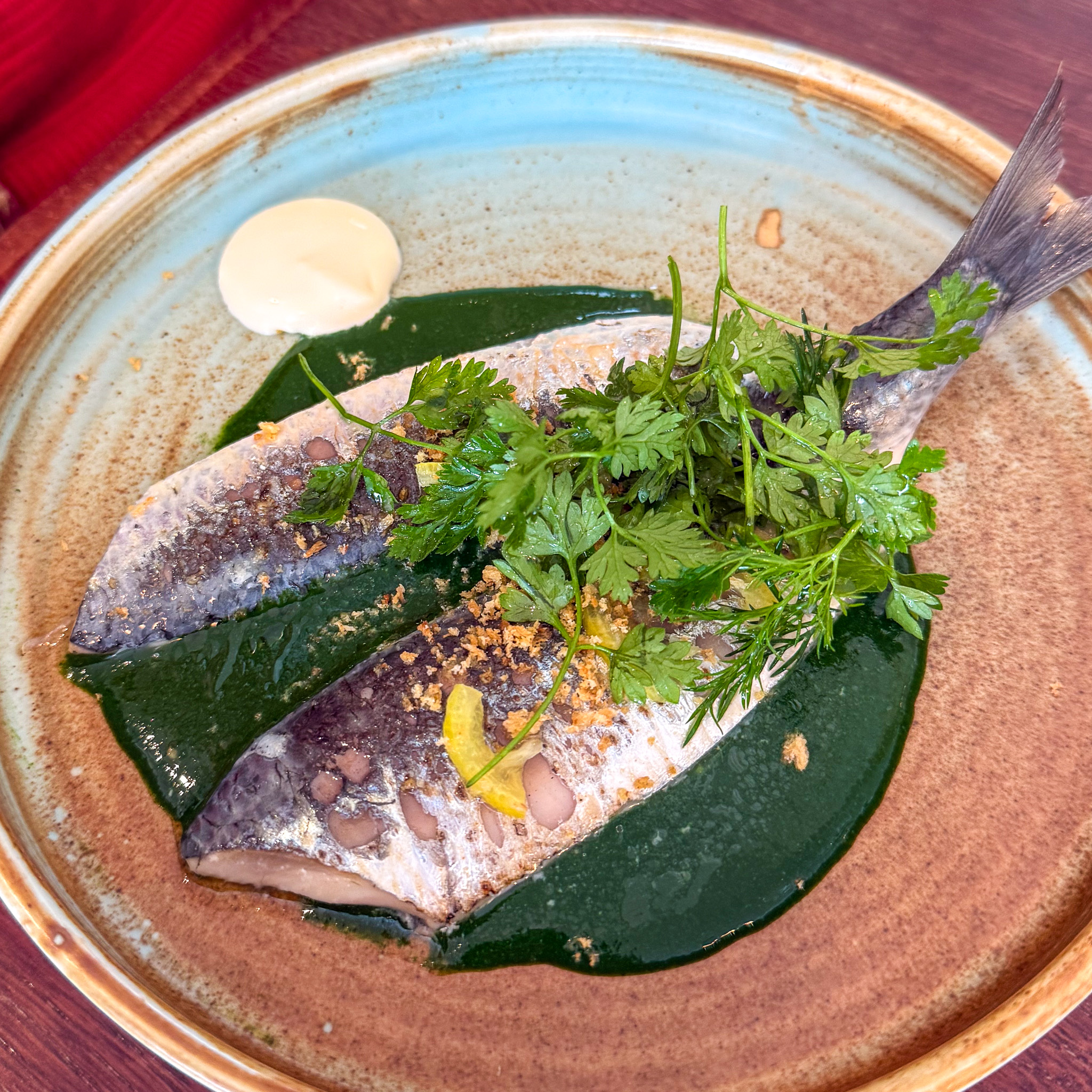 Sardine marinée at Épopée, Charonne, Paris